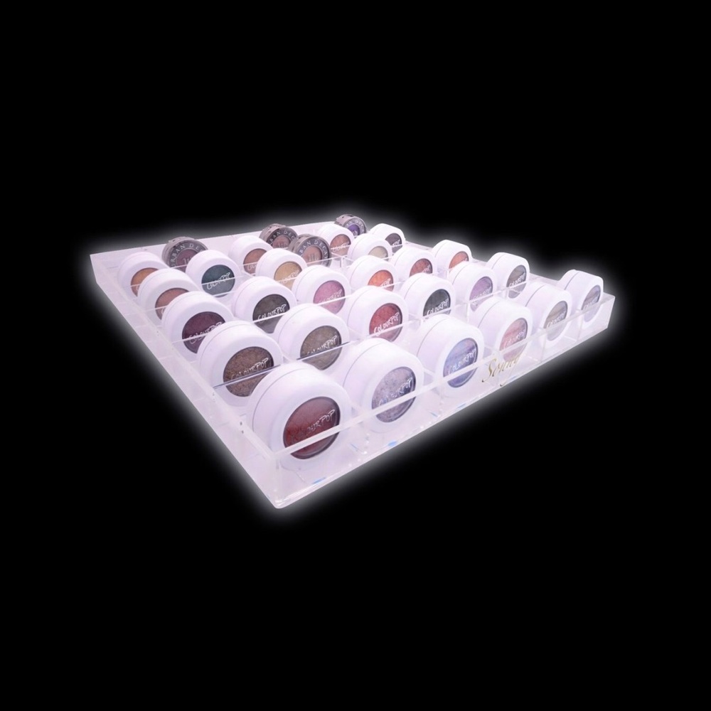 Acrylic eyeshadow organizer for Ikea Alex drawers
